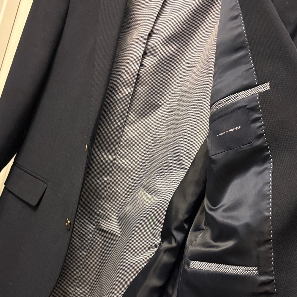Tommy Hilfiger Navy Men's Blazer - Picture 7 of 8